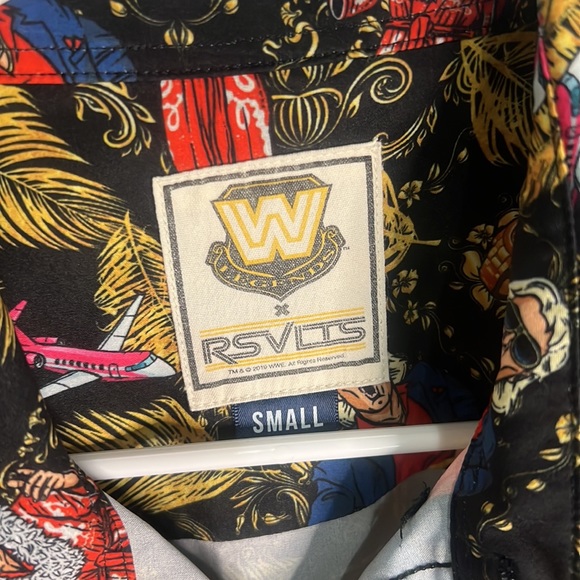 Rick Flare Button Up Mens Shirt - Picture 3 of 7